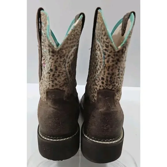 Ariat ~Woman Size 9B~ Brown Fatbaby Heritage Western Boots. - Picture 15 of 16